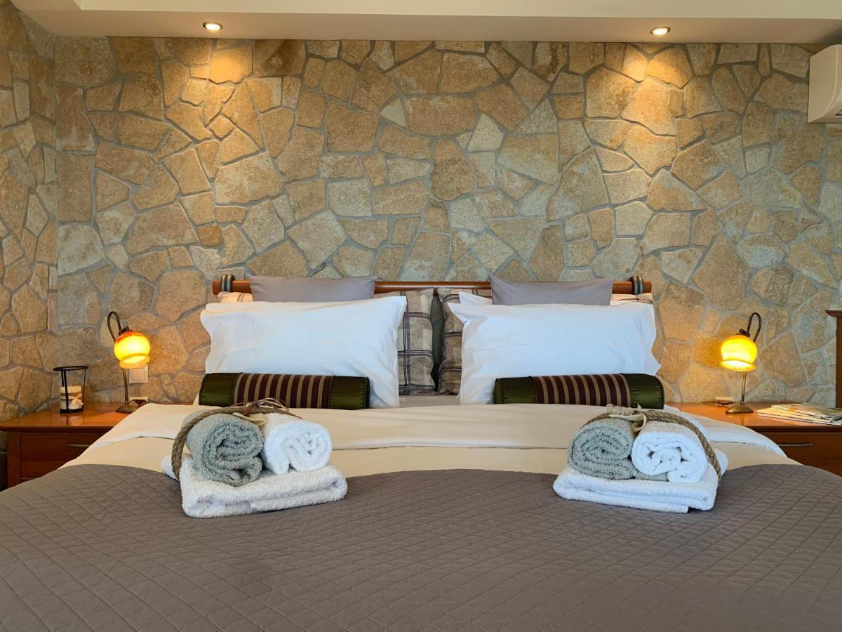 Apartament Doormat# Wait 'N Sea, Jacuzzi, Luxury Stone House Epanomi Zewnętrze zdjęcie