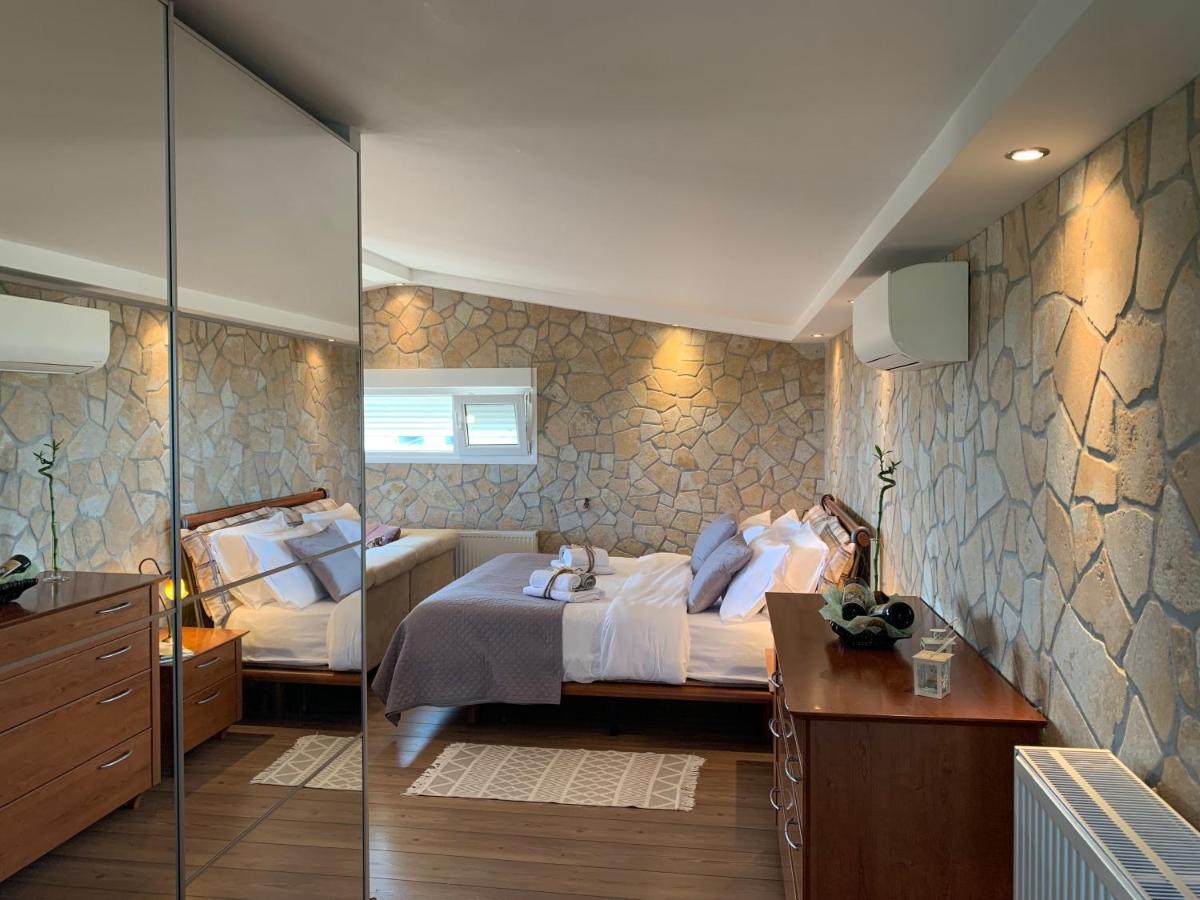 Apartament Doormat# Wait 'N Sea, Jacuzzi, Luxury Stone House Epanomi Zewnętrze zdjęcie