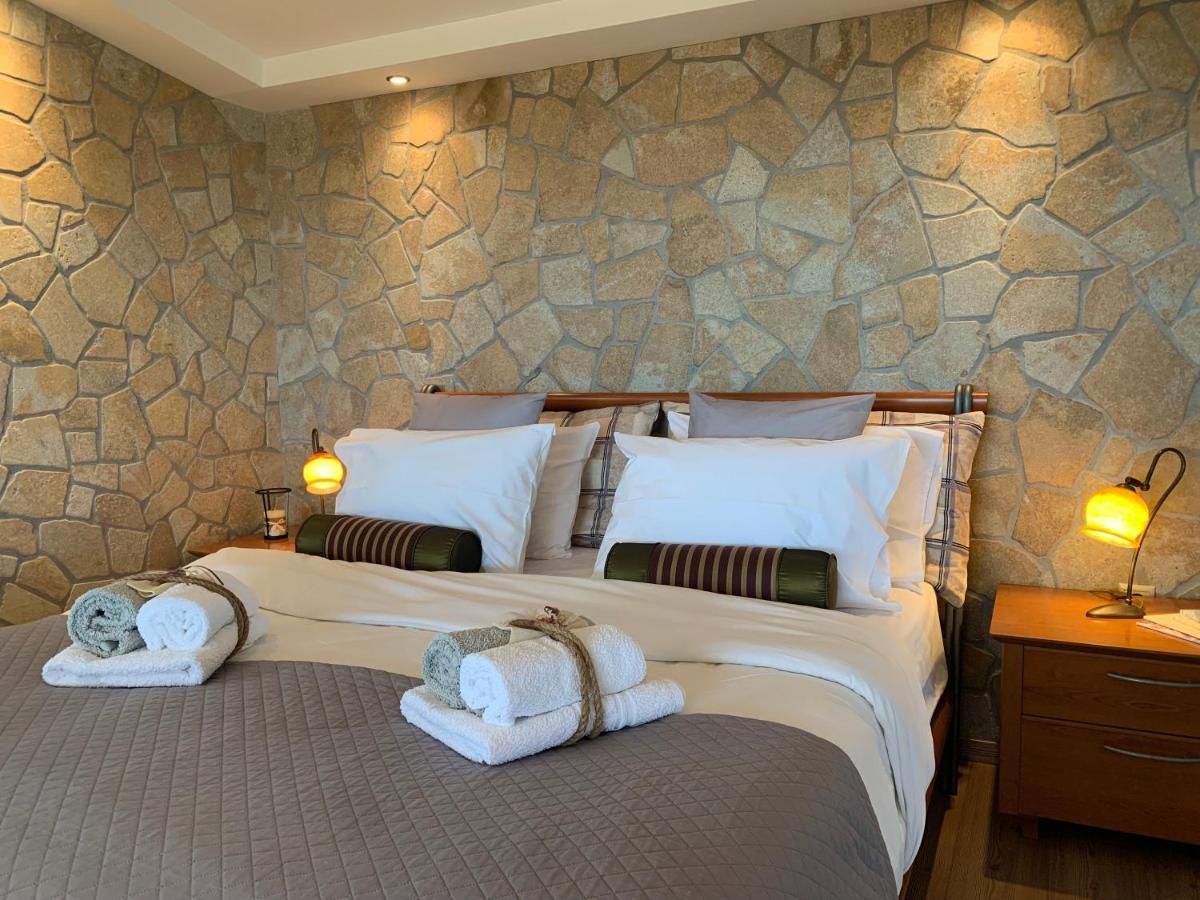 Apartament Doormat# Wait 'N Sea, Jacuzzi, Luxury Stone House Epanomi Zewnętrze zdjęcie