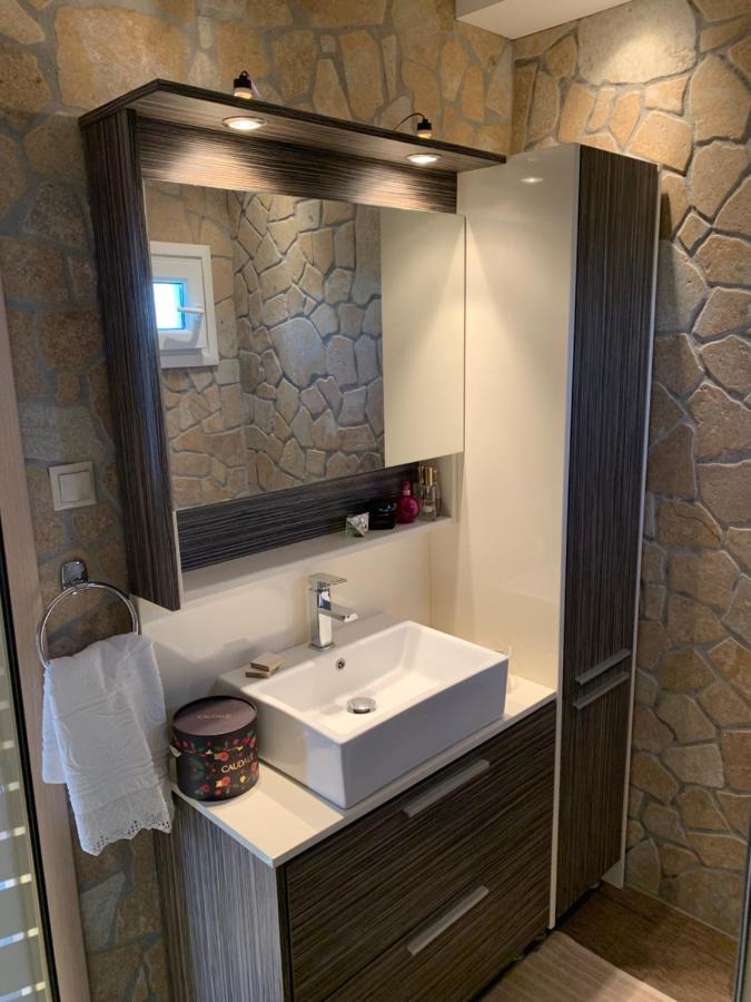 Apartament Doormat# Wait 'N Sea, Jacuzzi, Luxury Stone House Epanomi Zewnętrze zdjęcie