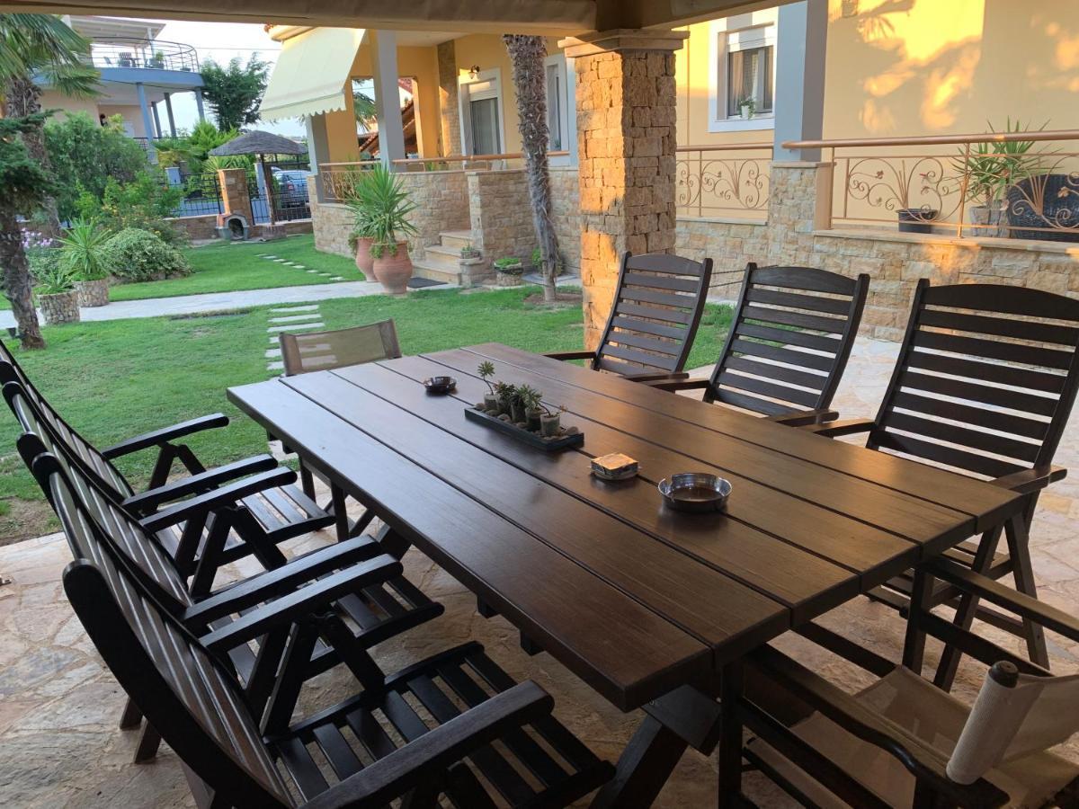 Apartament Doormat# Wait 'N Sea, Jacuzzi, Luxury Stone House Epanomi Zewnętrze zdjęcie