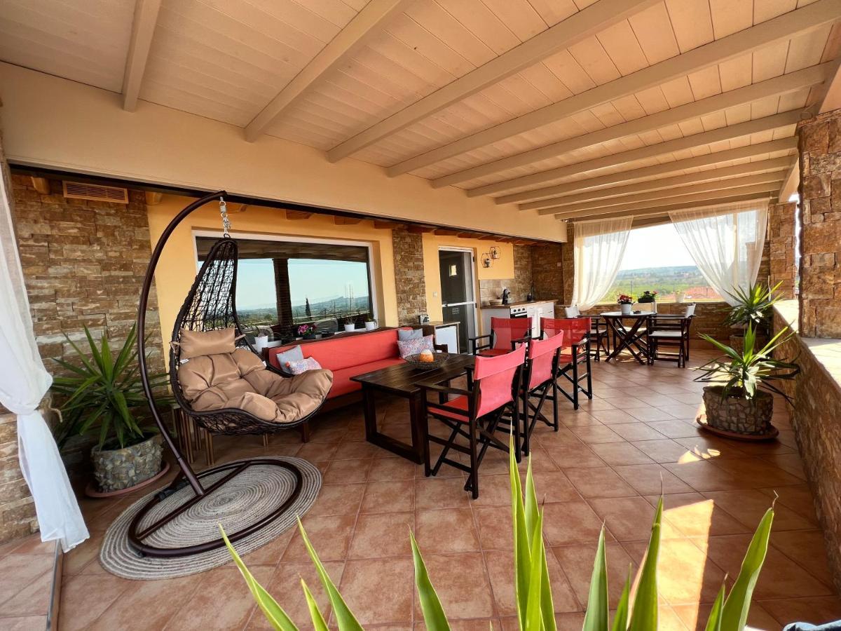 Apartament Doormat# Wait 'N Sea, Jacuzzi, Luxury Stone House Epanomi Zewnętrze zdjęcie