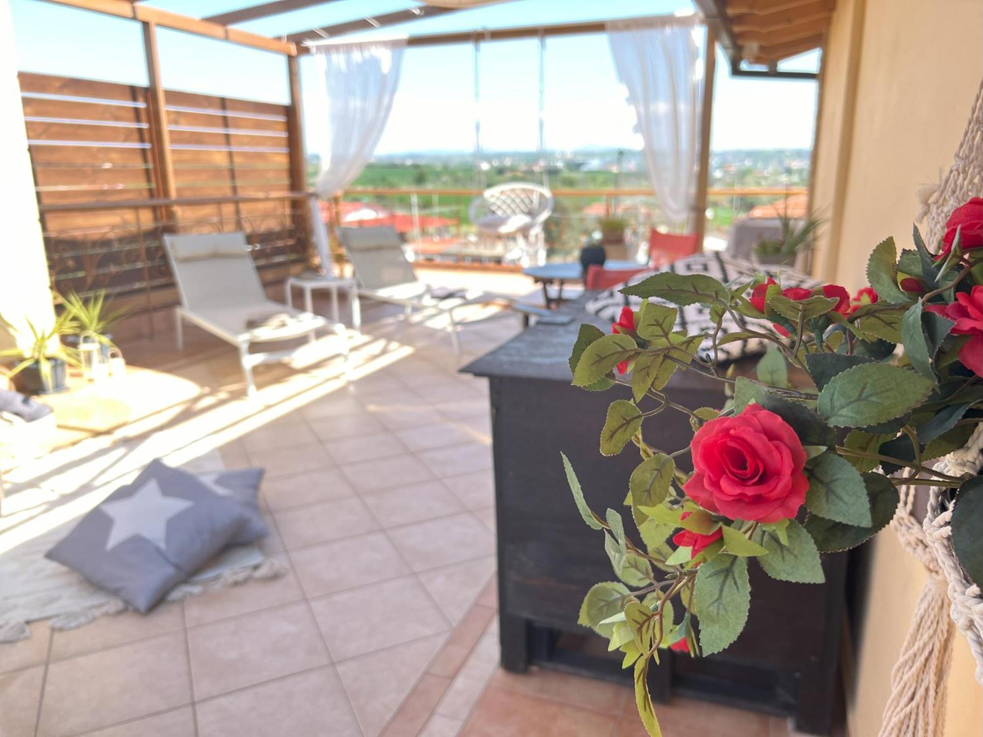 Apartament Doormat# Wait 'N Sea, Jacuzzi, Luxury Stone House Epanomi Zewnętrze zdjęcie